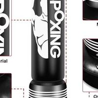 Tira pugni/calci con base da riempire