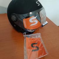 Casco Semintegrale Moto/Scooter  Nuovo colore NERO