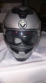 casco moto  integrale con visiera apribile
