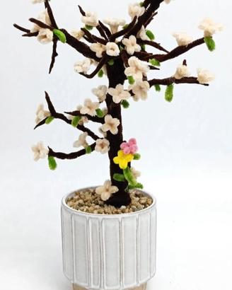 Bonsai ciliegio 39 cm fatto a mano