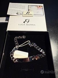 Bracciale Acciaio Luca Barra mai indossato.