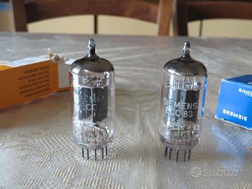 ECC83 SIEMENS ( Telefunken ) NOS NIB Vintage Tube