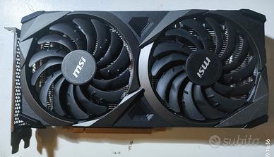 MSI RTX 3060 Ti VENTUS OC 8GB non funzionante