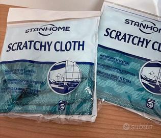 Scratchy cloth