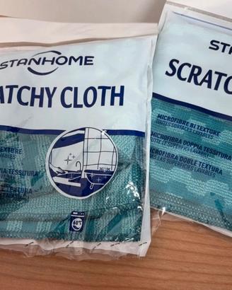 Scratchy cloth