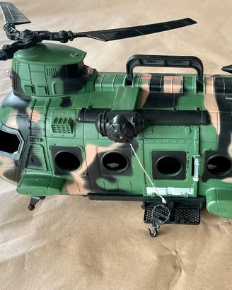 ELICOTTERO MILITARE grande - CM 53 giocattolo