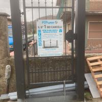 Cancello Pedonale Zincato e verniciato