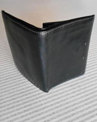 Portafoglio in pelle nera - Visconti -