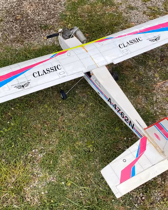 Aeromodello pronto al volo
