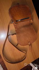 Borsa tracolla Pelle, design tradizionale morocco