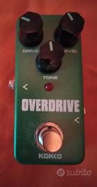 Mini Pedale Effetti per Chitarra Over Drive, KOKKO