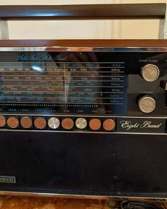 Radio Vintage Koyo KTR-1663 Solid State Eight Band