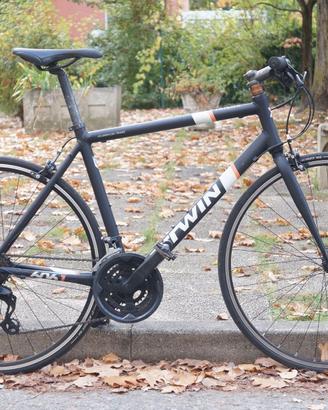 Bici da corsa ibrida Decathlon Triban 500 Tg. L
