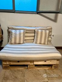 Divano pallet eplal interno/esterno