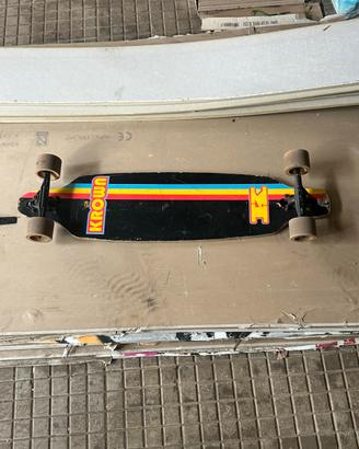 Longboard Krown completo pronto all’uso – 40 €