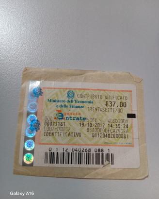 Marca da bollo