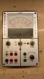 tester multimetro analogico SCUOLA RADIO ELETTRA