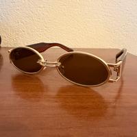 Occhiali da sole vintage ovali