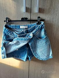 Pantaloni corti stradivarius, gonna pantalone