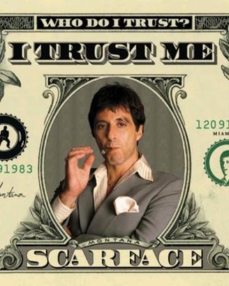 Poster Scarface Al Pacino dollaro Pyramid PP30686