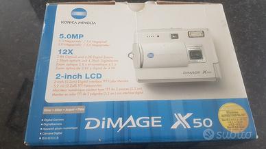 Fotocamera digitale dimage x50 konica minolta