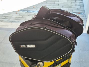Borse laterali moto GIVI morbide estendibili