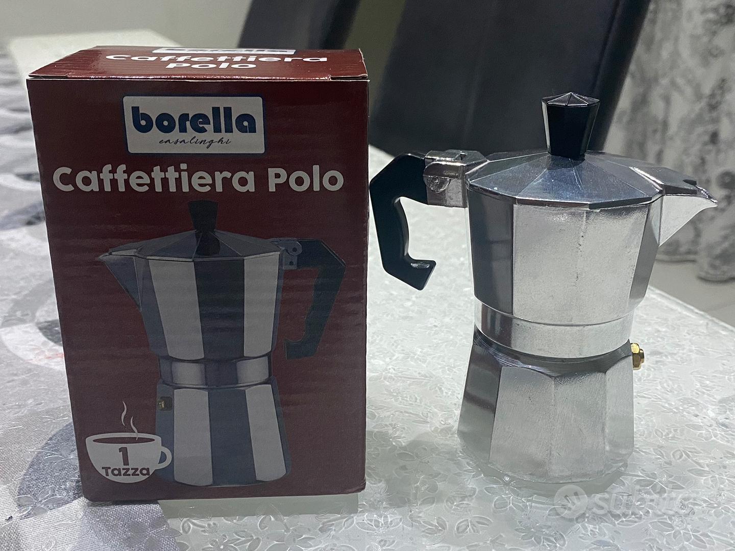 Caffettiera 1 Tazza Moka Polo Borella