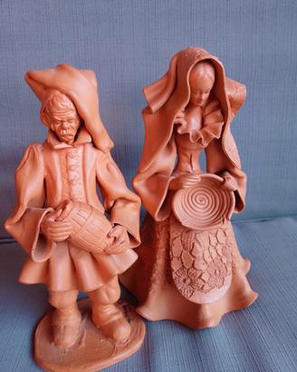 Statuine terracotta collezionisti 
