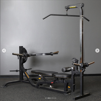 Powertec Multipress con Lat machine e Pulley.