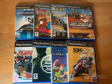 Lotto 8 Giochi PS2 vintage + disco demo raro
