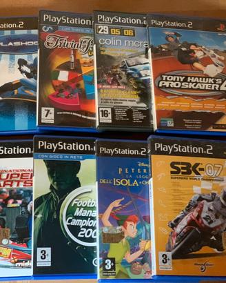 Lotto 8 Giochi PS2 vintage + disco demo raro