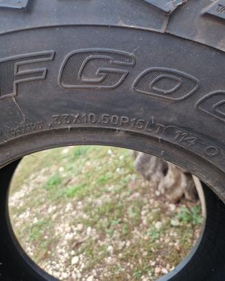 Pneumatici BFGoodrich KM3 Misure 
33 x 10,50 R 15