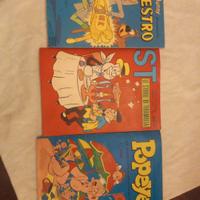 Fumetti anni 70 di Silvestro Tiramolla e Popeye