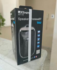 Cassa Bluetooth Xtreme Tau colore blu  NUOVA