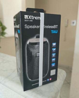 Cassa Bluetooth Xtreme Tau colore blu  NUOVA