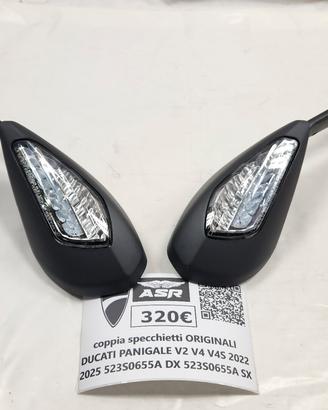COPPIA SPECCHIETTI ORIGINALI DUCATI V4 V4S V2 V4R 