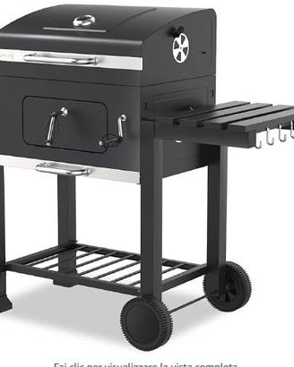Barbecue a carbonella  + Griglia in ghisa