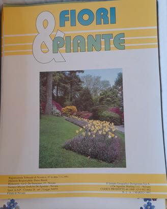 raccolta schede fiori e piante 