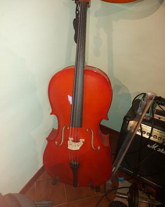 Violoncello nuovo marca rialto rifornito di tutto