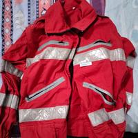 Giacca alta visibilità rossa taglia S