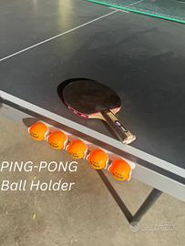 supporto porta palline da ping pond stampato in 3d