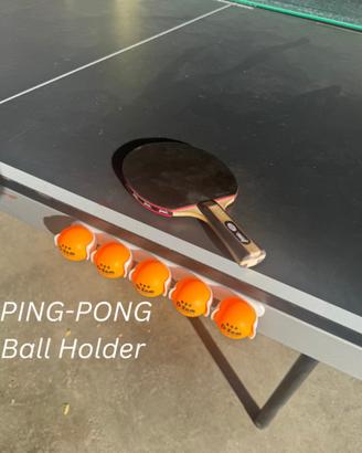 supporto porta palline da ping pond stampato in 3d