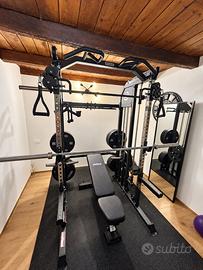 PALESTRA COMPLETA SIDEA – RACK - 250 KG DI DISCHI