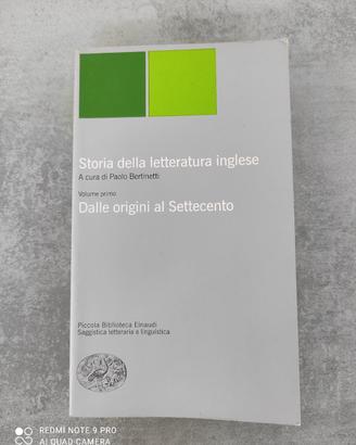 Storia della letteratura inglese