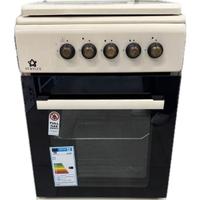 CUCINA A GAS 4 FUOCHI 50 X 50 CM BEIGE RUSTICO