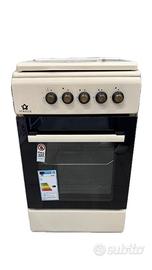 CUCINA A GAS 4 FUOCHI 50 X 50 CM BEIGE RUSTICO