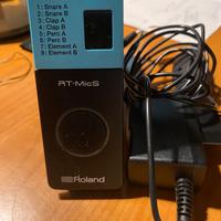 ROLAND RT-MicS Hybrid Drum Module