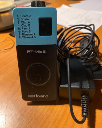 ROLAND RT-MicS Hybrid Drum Module