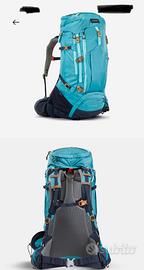 Zaino Trekking donna MT500 Air 45+10L Forclaz