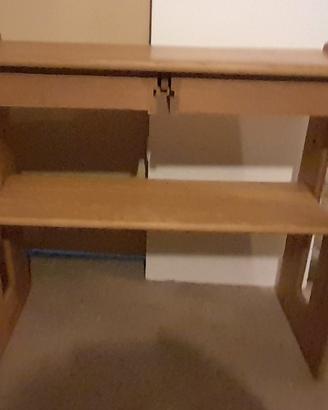 Mobiletto 2 mensole 2 cassetti